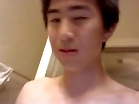 Young Asian webcam boy gets tricked