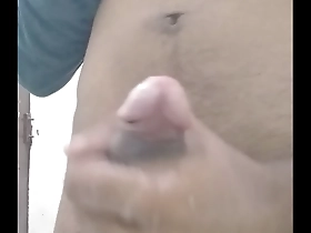 First time gay masturbates after the circumcision and gets an orgasm.
