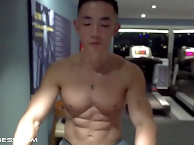 Muscle worship with hot fitness models at Zai-fitness.com.