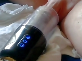 Solo boys fetishistic experience with a sex toy