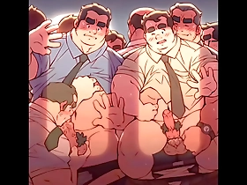 Hot gay action: blowjobs, anal sex, and more in Makumoon animation compilation
