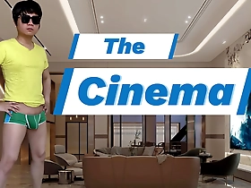 A hunky man roams the city and stumbles upon a secret cinema where he gets a surprise group sex with strangers.