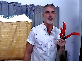 Richard Lennox, the gay DILF, makes you his fuck toy in this reality-style video.