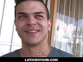 Straight Latino hunk gets paid to have gay sex with movie producer in POV video - Tim Hanes and Jacob Tyler