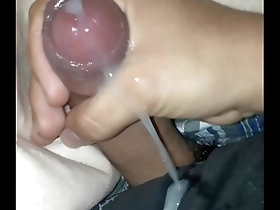 Solo gay boy’s creamy finale