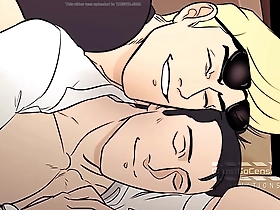 Muscular Johny Brav0 and Samur4i Jack in animated porn video
