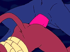 A animated game with gay sex scenes in a fur themed environment.