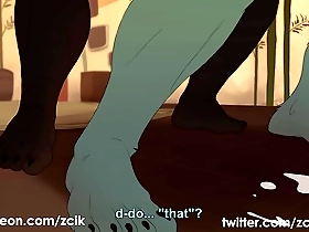 Gay porn with furry theme