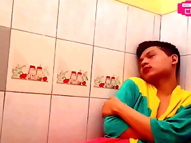 Steamy bathroom scene with an Indonesian Chinese cutie, massage and spa followed by a nap.