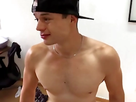 A hot guy from the Czech Republic has sex with a stranger for money.