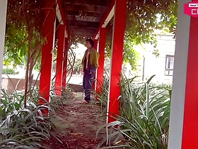 Public solo adventure in a Chinese New Year celebration