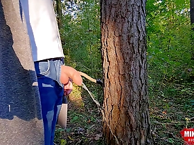 Young pissing boys uncircumcised cock in the woods