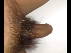 Single Asian man in solo pleasure scene
