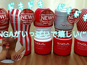First time with Tenga, huge cumshot!