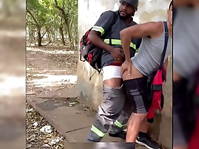 Gay sex in a park: workers secret pleasure