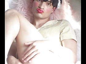 Gay masturbation video with hot house maid theme