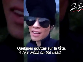 Young French-Asian twink Jon Arteen enjoys outdoor activities and has his private moments in the wheat field.