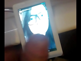 Young Asian man masturbates and gets a facial in tribute to his idol.