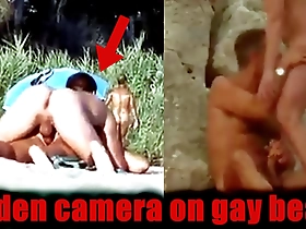 This is a compilation of the most exciting moments from a gay naturist beach captured by a hidden camera.