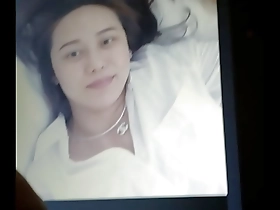 Cumtribute with an Asian MILF gay porn video