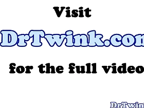 Gay sex with Asian twink and doctor in uniform