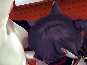 Furry Yaoi Genshin Impact: Zhonglis wild ride with a Japanese Asian manga and anime twist.