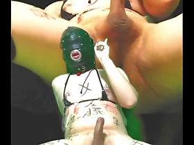 Gay masturbation ends in embarrassing climax