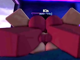 Gay animation in Roblox video game