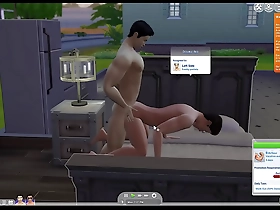 Anal sex, deep blowjobs, and hot kisses with a gay lover