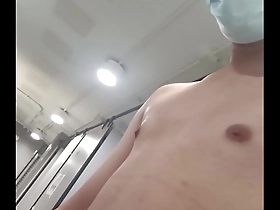 Asian toilet paper square dance – public humiliation