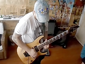 Carlos guitar playing is so good that he doesnt need to use his fingers to get the job done with the Asian prostitute.