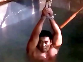 Gay Asian men in sexual adventure on an island