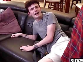 Severe stepdad punishes his young stepson in gay family drama