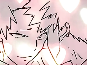 Bakugo and Kirishima's intense encounter in the My Hero series