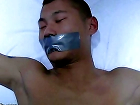 Young gay boys explore BDSM with big cock masters