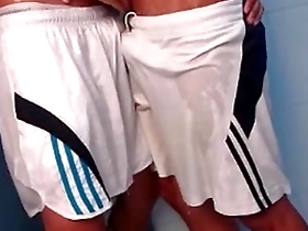 Gay Asian twink gets a cool down with a hot blowjob