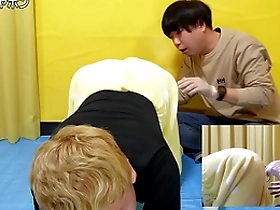 Asian amateur emo boys try out anal plugs for the first time.