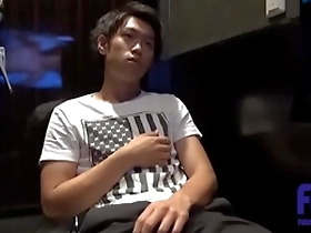 Gay masturbation video with an Asian amateur.