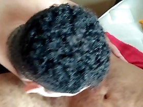 Gay sex with a hairy and horny Asian man