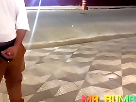 Gay amateur gets excited after playing volleyball and jerking off