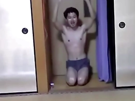 Gay Japanese university student Sutehage’s enthusiastic shout for the Emperor.