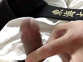Gay Japanese student in steamy porn video