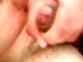 European gay blowjob scene with an unsatisfied mature woman