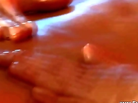 A sensual massage that leads to sexual discovery