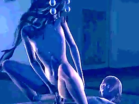 College hallway tryst: sissy boy and stud have sex in secret