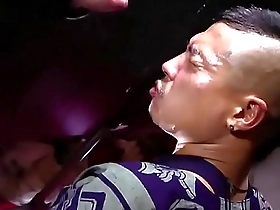 Asian bukkake
