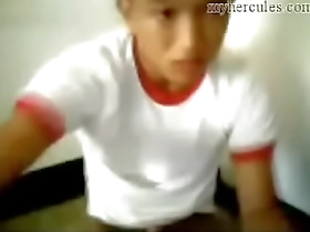 Asian boy Jacking Dick - Myhercules.com