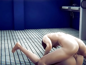 Genshin Impact Yaoi Femboy - Venti suck and bareback in a public toilet - Sissy crossdress Japanese Asian Manga Anime Film  Game Porn Gay
