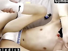 Threesome Gay Asian Amateur Handsome Fucking Bareback